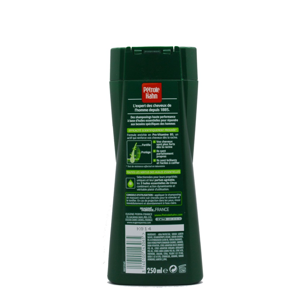 SHAMPO PETROLE HAHN ORIGINAL GREEN STRENGTH 250 ML / PRIA