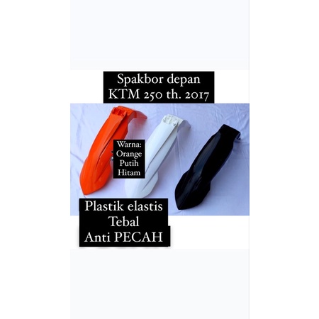 Spakbor depan KTM 250 2017