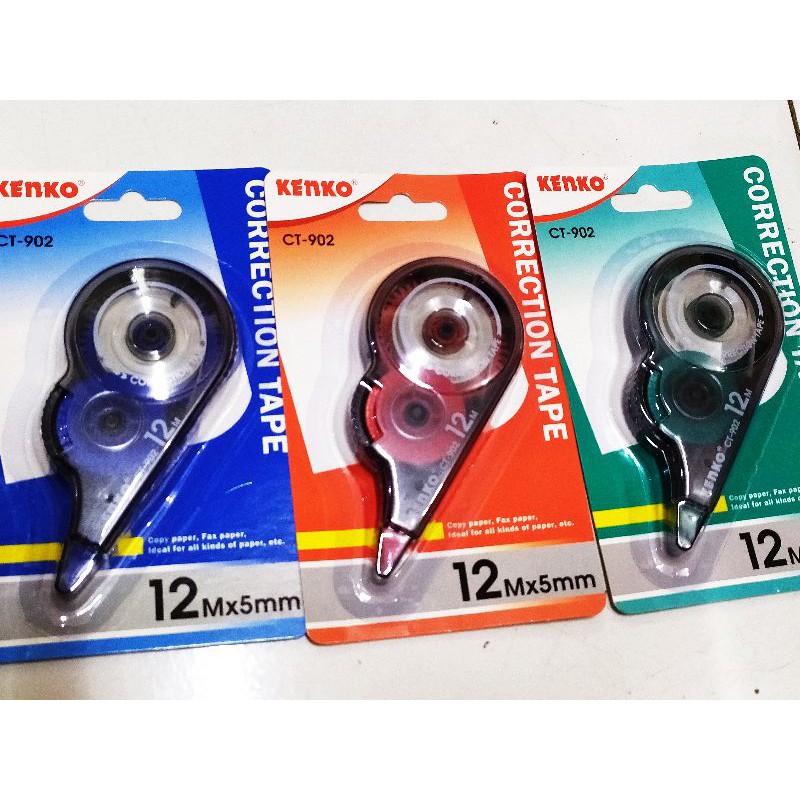 

KENKO CORRECTION TAPE 12m×5mm CT-902