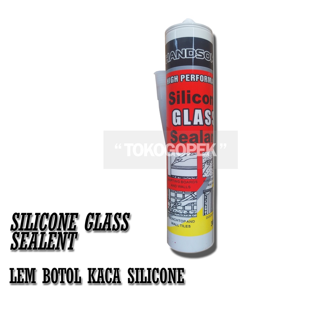 LEM KACA - LEM SILICONE BOTOL MURAH