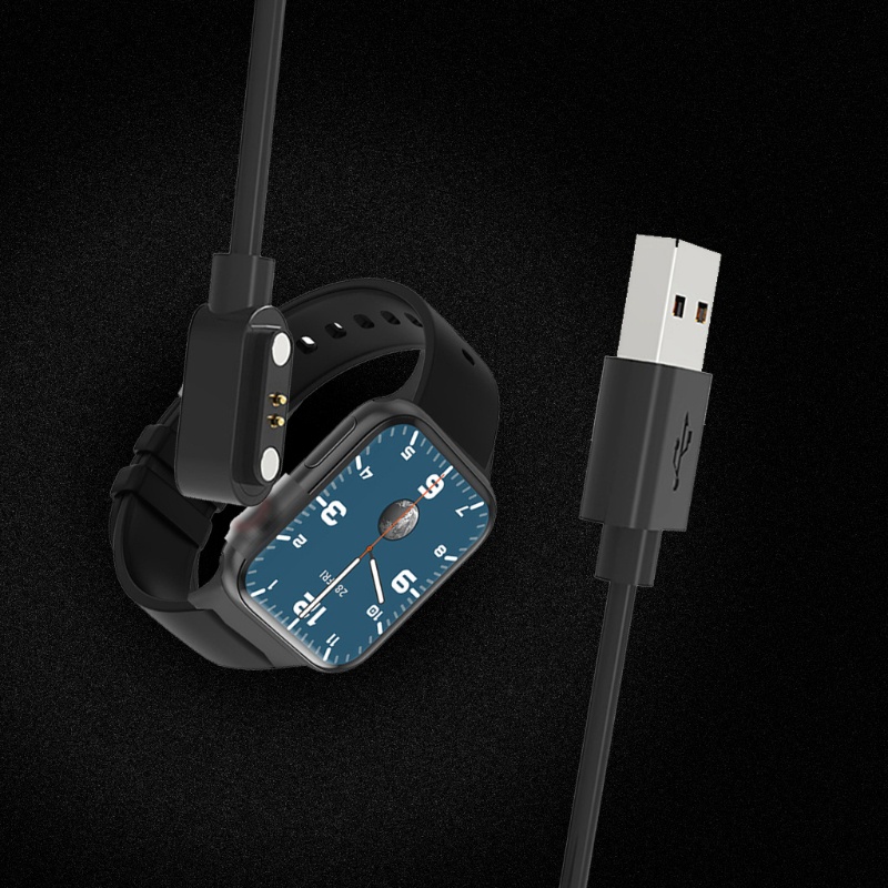 Cre Kabel Charger Usb Magnetik 2 Pin Untuk Smartwatch Hw12 Hw16