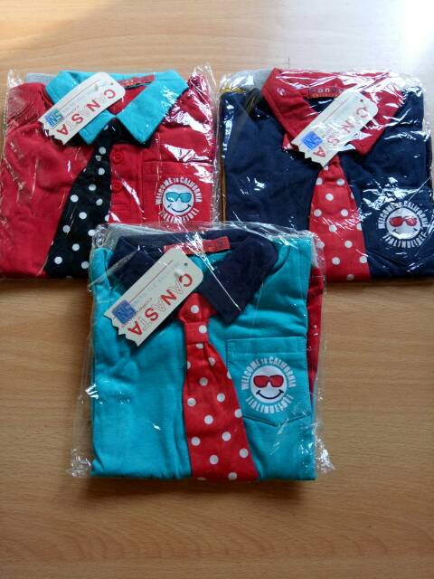 Setelan baju anak laki laki usia 1-2th