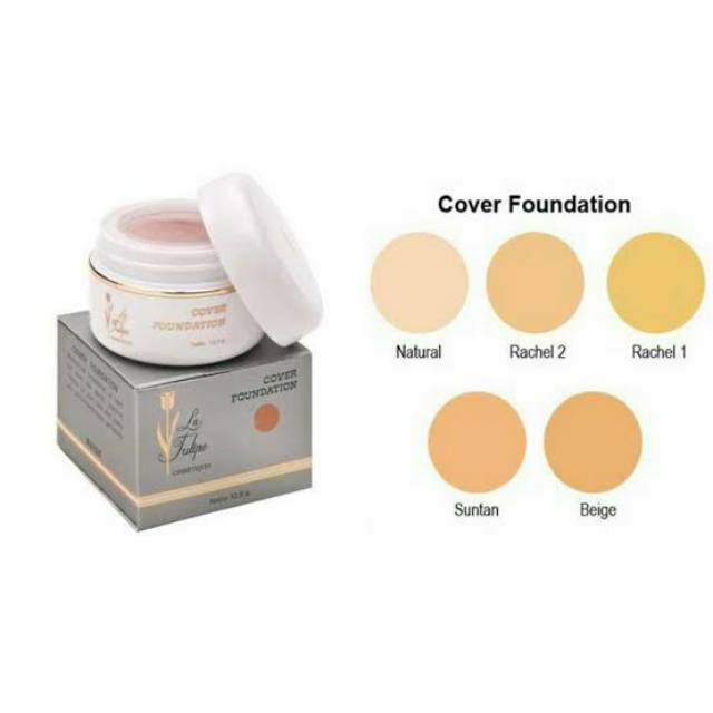 La Tulipe Cover Foundation NEW 12.5g