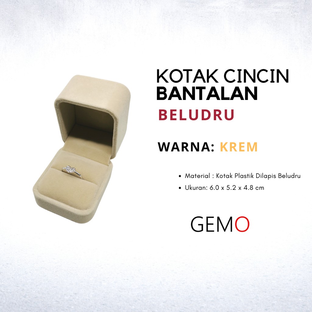 KOTAK PERHIASAN KREM BEIGE BELUDRU JEWELRY BOX SET CINCIN KAWIN GELANG KALUNG ANTING LIONTIN GIWANG UNIK, MURAH BLUDRU UNTUK SESERAHAN, HANTARAN NIKAH, PERKAWINAN, PERNIKAHAN, TUNANGAN, MAHAR