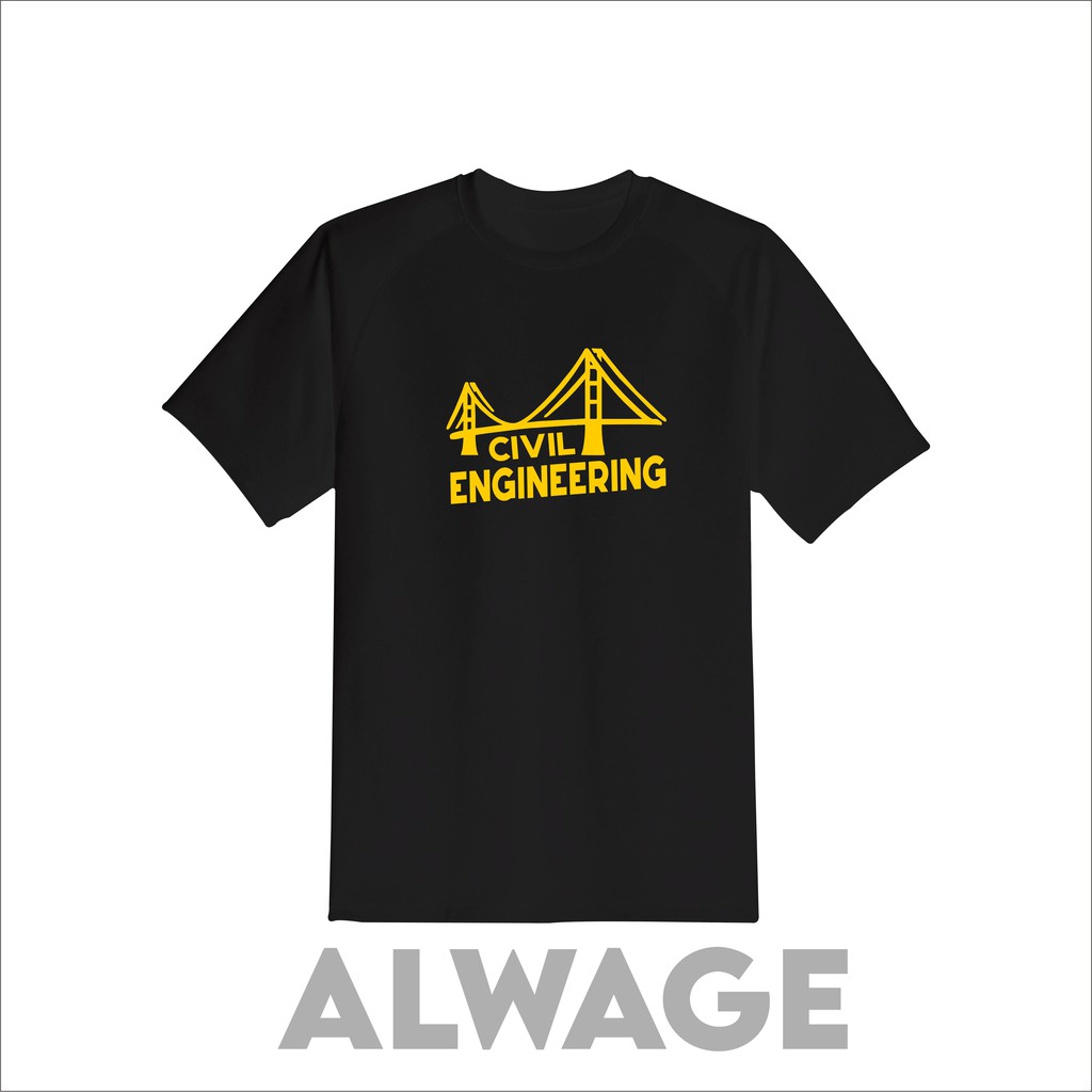 Kaos Teknik Sipil - Logo Jembatan