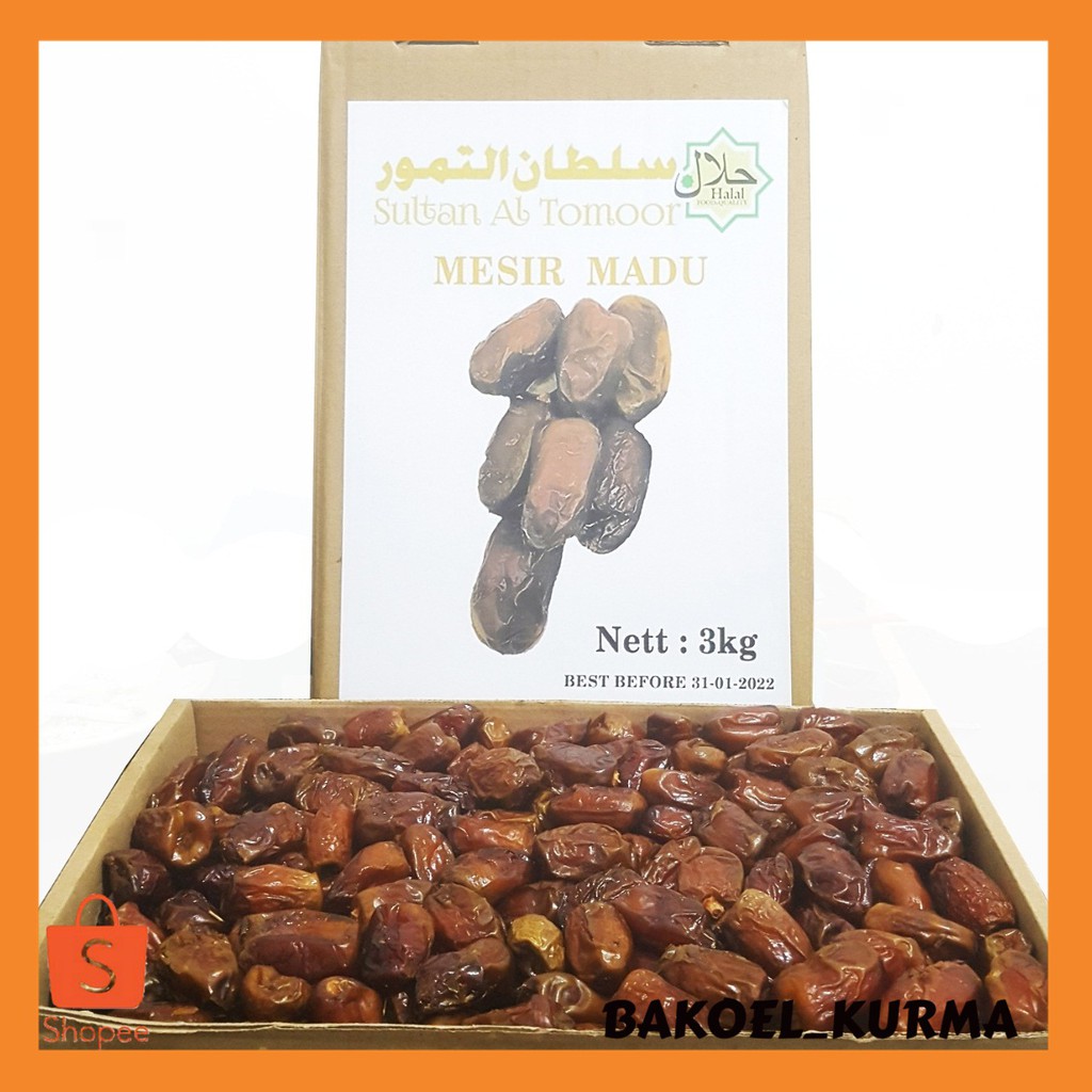

Kurma Mesir Madu 3 Kg
