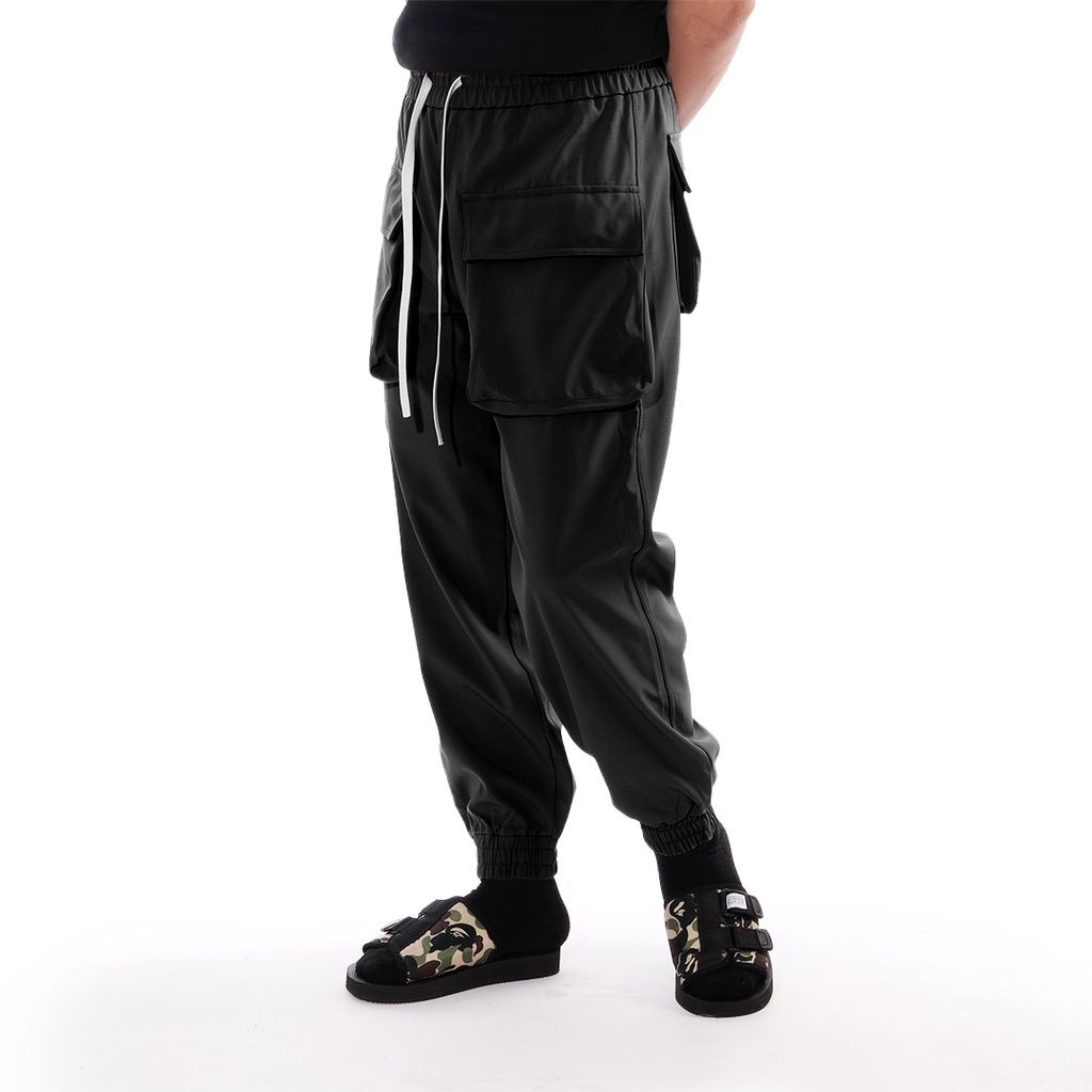 Ultra Brands Ripstop Cargo Jogger Pants Black