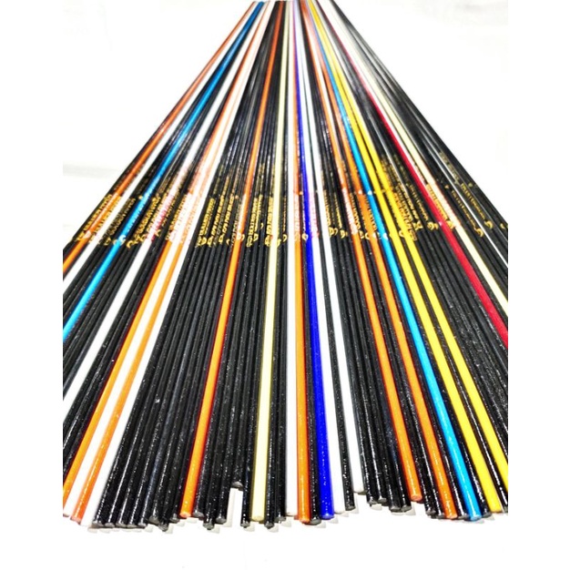 Fiber Ujung Tegek 60 cm Lentur GOLDEN RIVER Solid Joran Pancing Tegeg