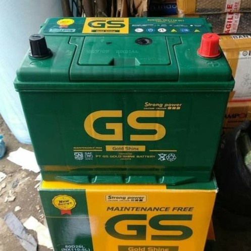 Aki Mobil Toyota Harrier GS -NX 110-5L GS 80D26L MF