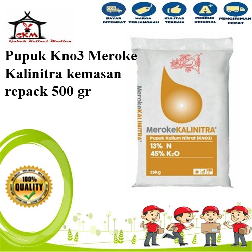 Pupuk Kno3 Meroke Kalinitra kemasan 500 gr