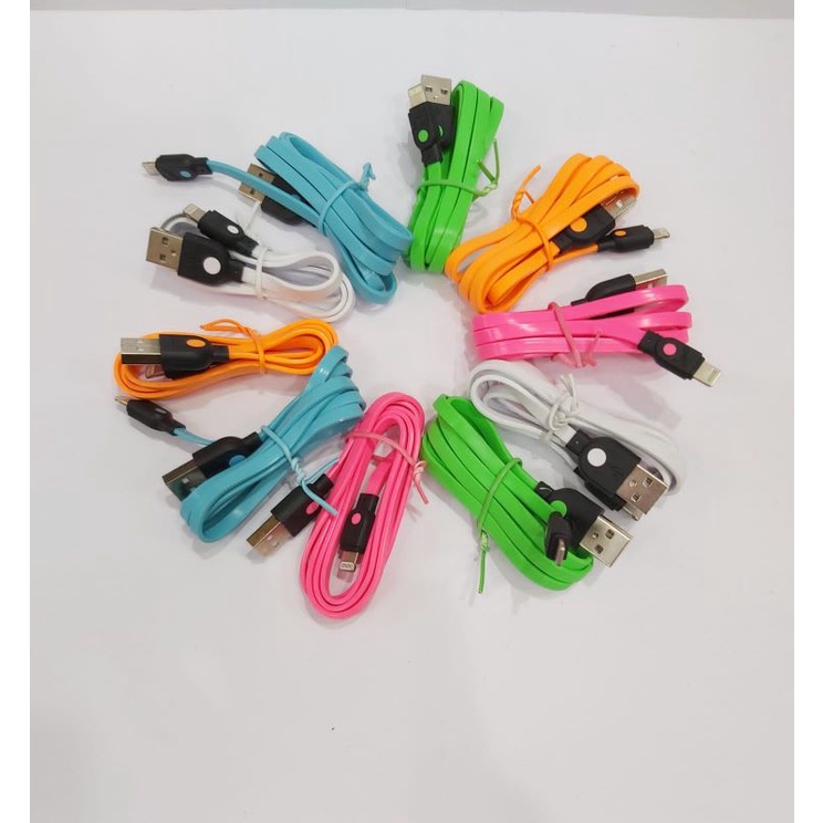 Cable Data Hippo Cable CABY2 Lightning 100cm  Warna warni