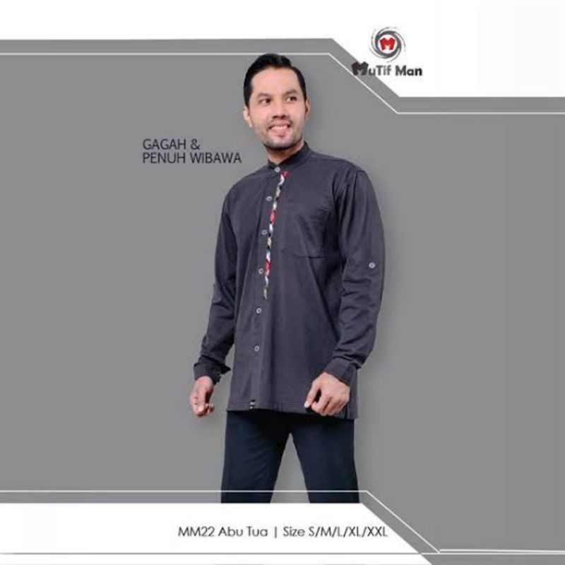 Koko Dewasa Lengan panjang MUTIF MAN 022