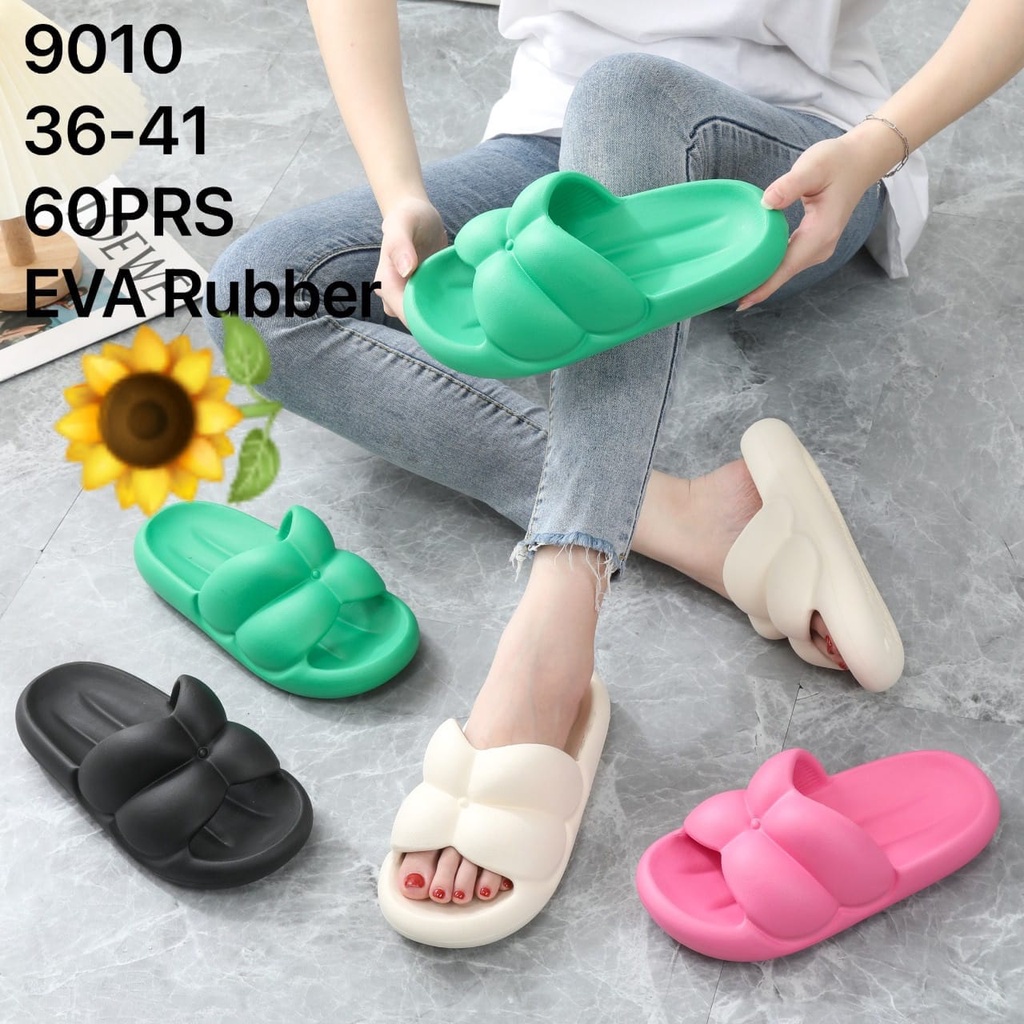 Sandal Karet Jelly Wedges Wanita import Model Terbaru Original Kekinian by AGUNG STYLE 9010