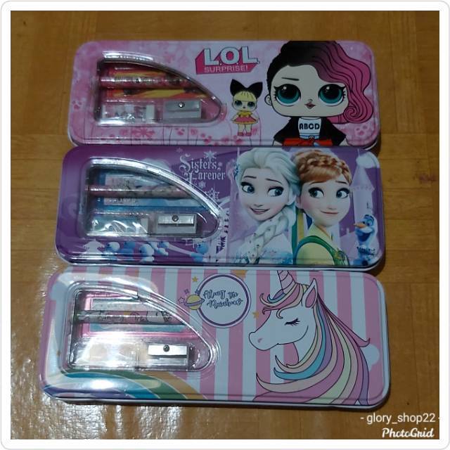 

Kotak pensil/tempat pensil kaleng/kotak pensil kaleng/kotak pensil susun/tempat alat tulis/LOL