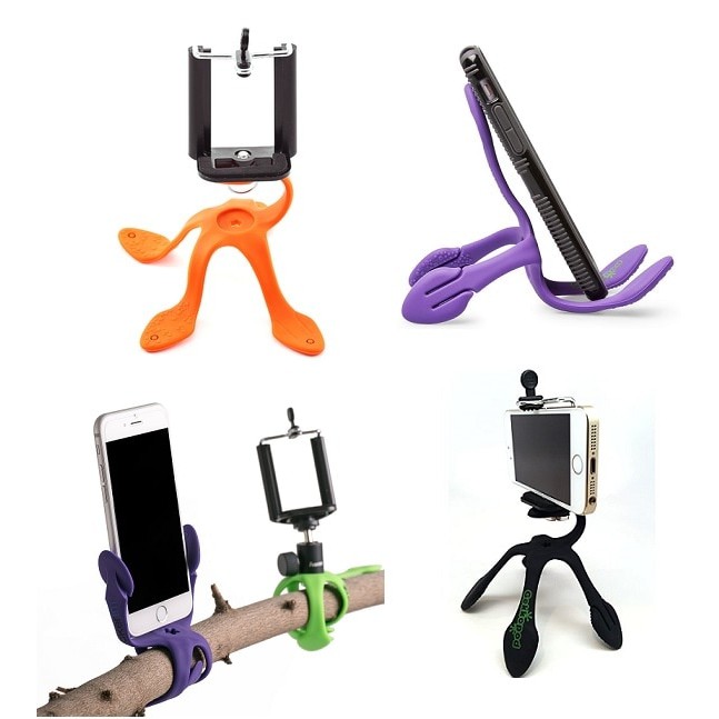 Stand Handphone Mini - Tripod Mini Handphone - Mini Tripod Stand Docking Mount Serbaguna Fleksible M