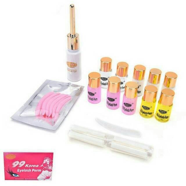 99 star colours Korean eyelash perming / lash lift set