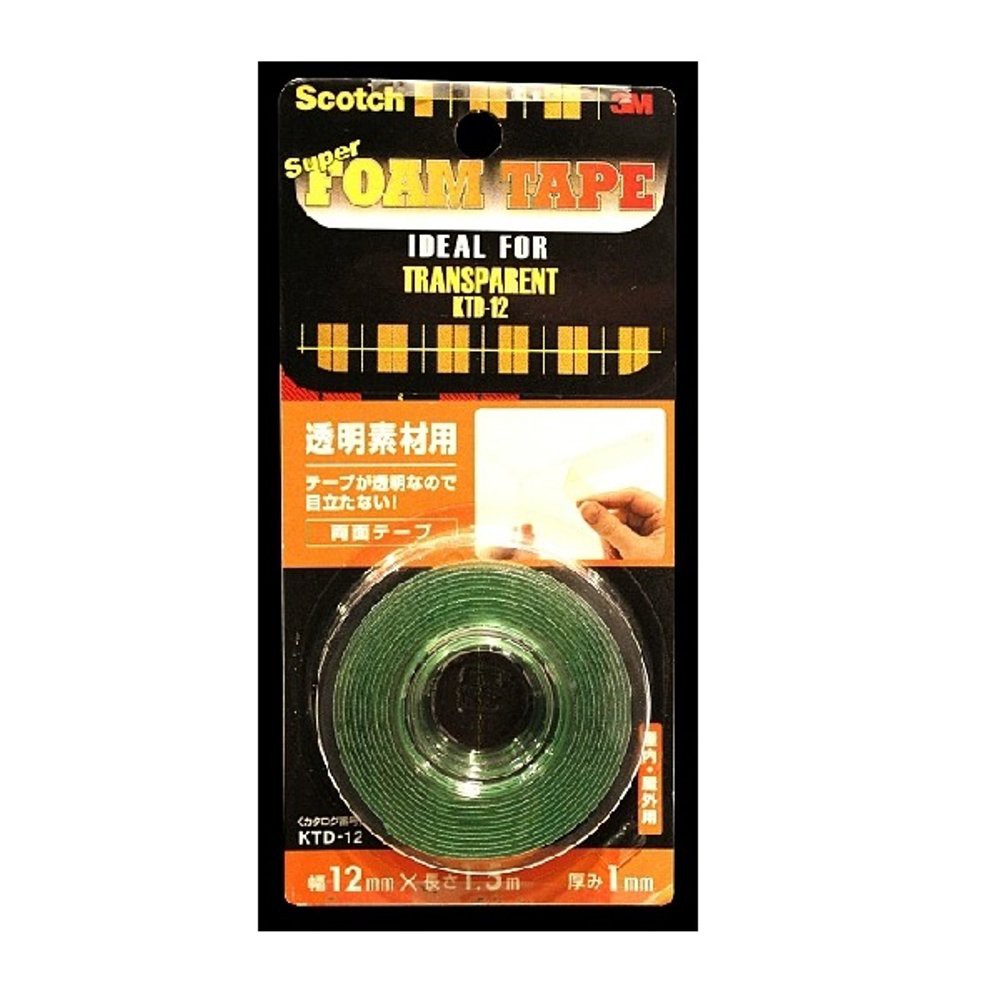 

M Super Strong Transparent KTD 12 Harga Double Tape Murah Merk 3M Asli Terbaik u Alumunium