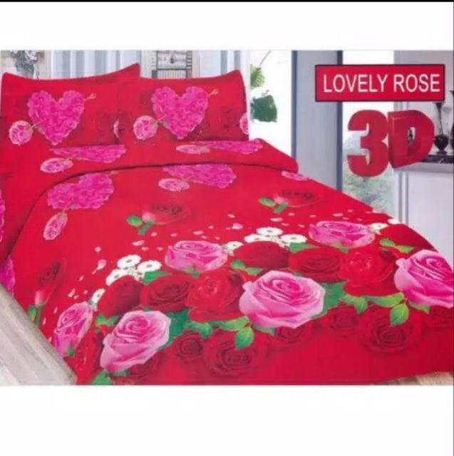 Sprei Bonita No 1 Uk 180x200 Lovely Rose