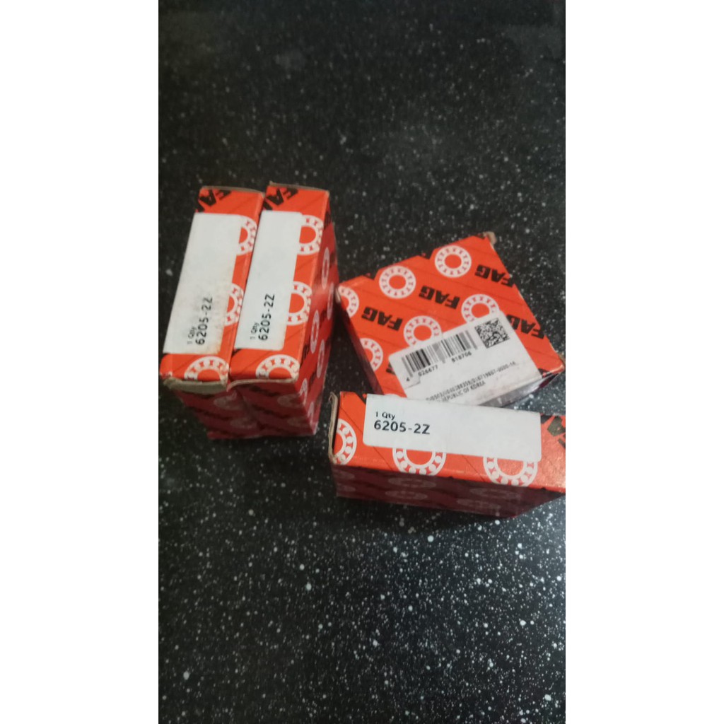 Bearing 6205  2Z FAG ORIGINAL
