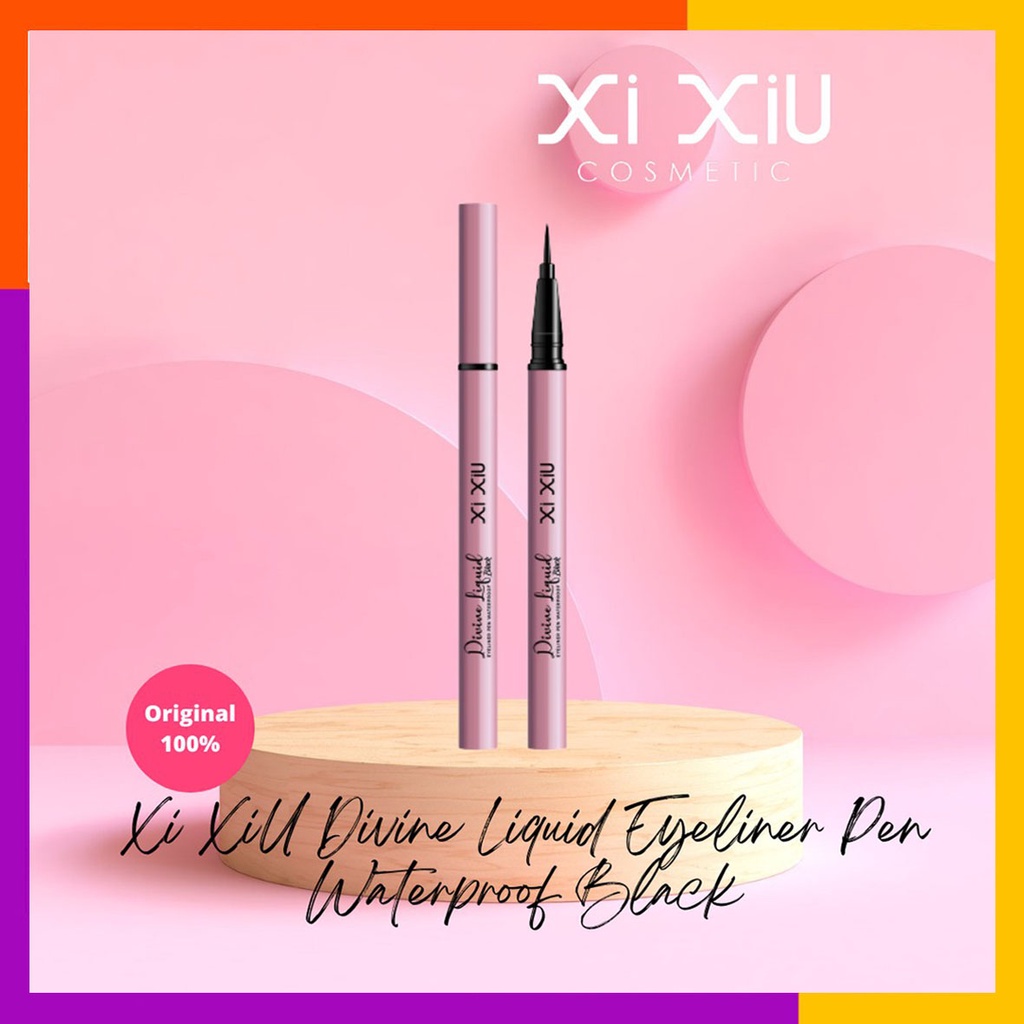 Xi Xiu Divine Liquid Eyeliner Pen Waterproof (✔BPOM)