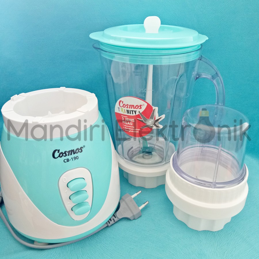 Cosmos Blender Plastik CB-190 2in1