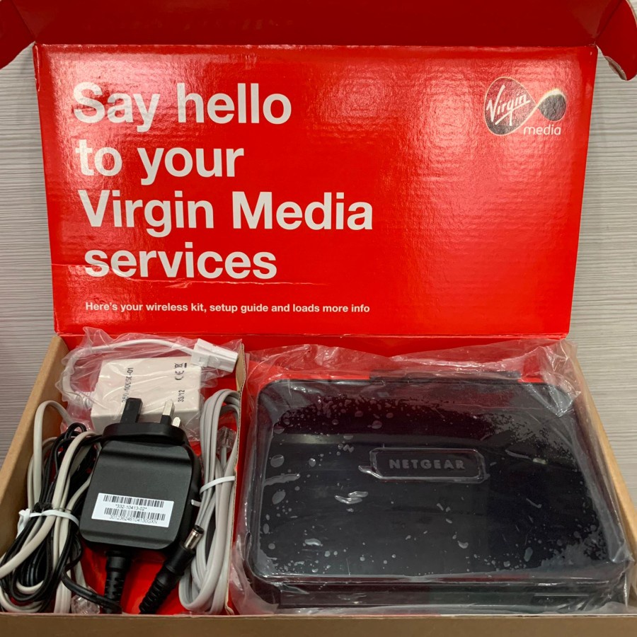 router NETGEAR DGN1000 Virgin media services