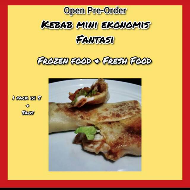 

Kebeb Mini Ekonomis Fantasi Frozen food