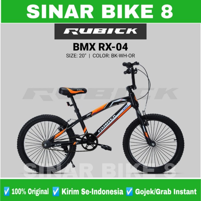 Sepeda Anak Laki Ukuran 20 Inch BMX RUBICK RX 04