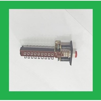 paket Switch DPDT 2 x 9 dengan dudukan dan Knop segi Yamaha