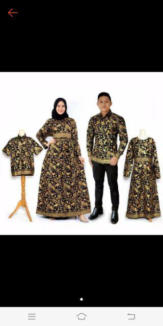 Couple Batik Bakung Ori Ar2 Size Komplit M-xxxxl