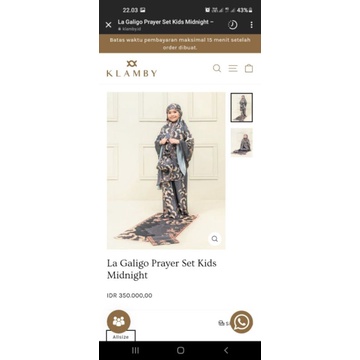 Wearing Klamby - La Galigo Prayer