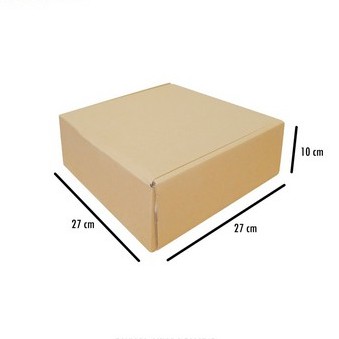 Box 27x27x10 cm Puding/Kotak/Kado/Kardus/Packing/Kemasan-1