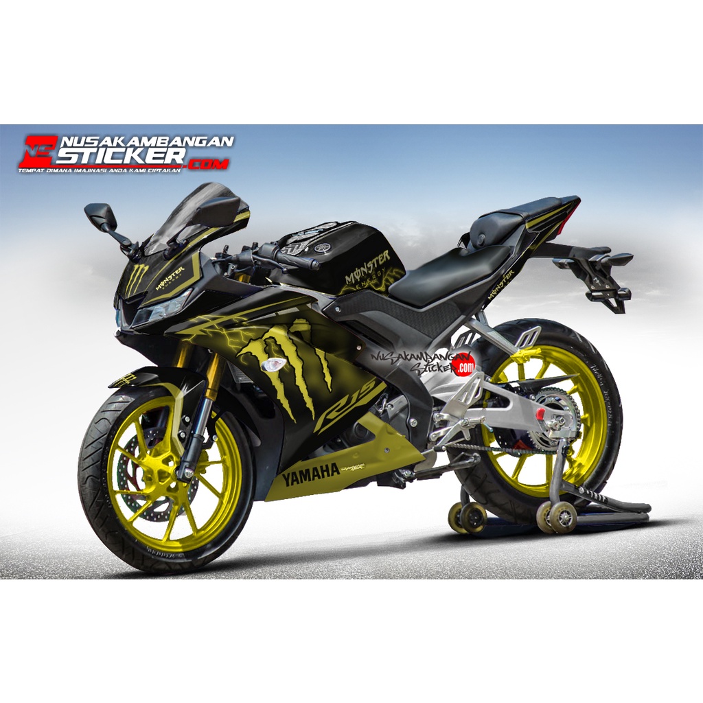 Stiker R15 V3 - Livery Motogp Edition Kuning