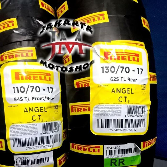 Nay | Paket Ban Pirelli Angel City 110/70 & 130/70 Ring 17 For Motor Sport Best Quality