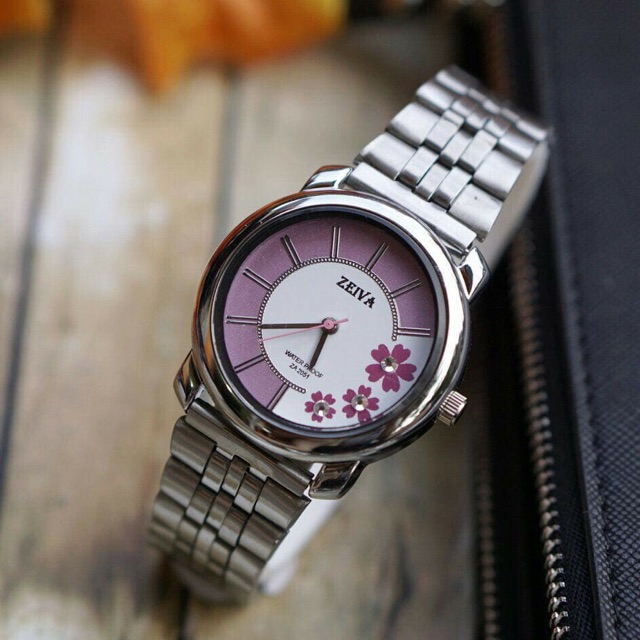 JAM TANGAN WANITA ZEIVA RANTAI 2051 ORIGINAL