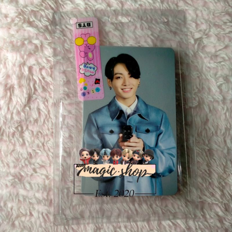 BTS PHOTOCARD SAMSUNG LAMARAN JUNGKOOK