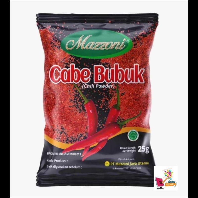 

Cabe Bubuk | Mazzoni| per sachet 25 gr