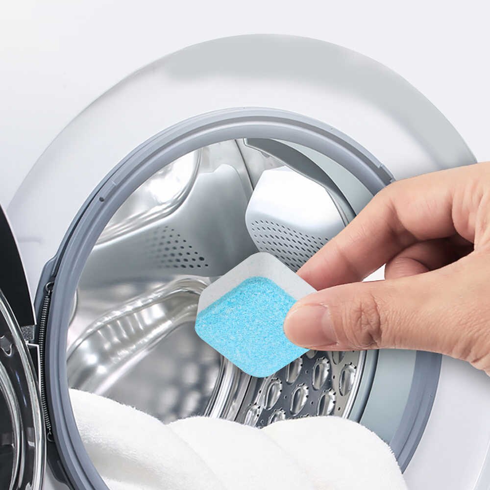 Paket 10 Pcs Tablet Pembersih Mesin Cuci - Deep Cleaning Washing Machine Cleaner Tablet