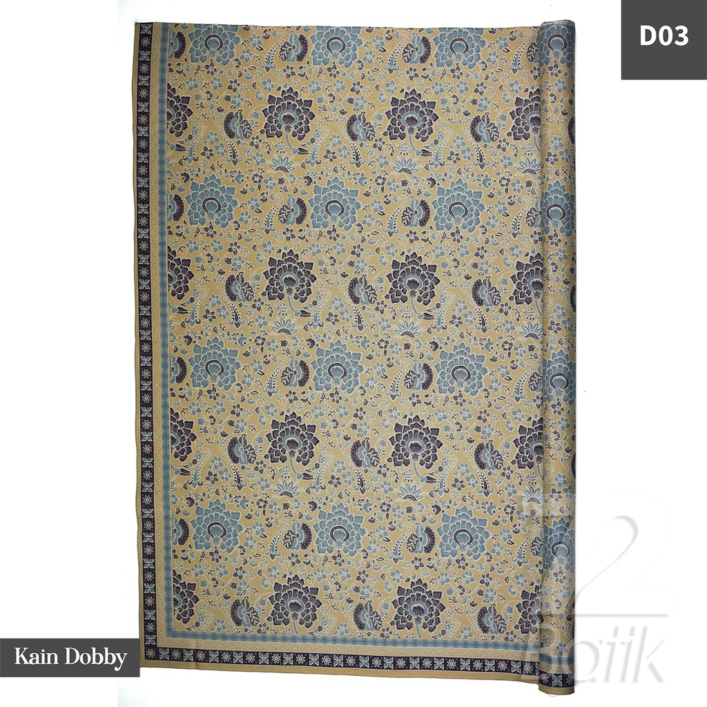 KAIN BATIK PREMIUM Dobby Motif Puspo Sari Warna Cream Krem Kream Dolbi Dobi Doby 727330 Cap 72 Jarik Jarit Samping Kebat Panjang Batik Dobby Modern Premium Bahan Seragam Batik Pernikahan Kantor Keluarga Murah Kamen Jadi Batik Bali Lembaran