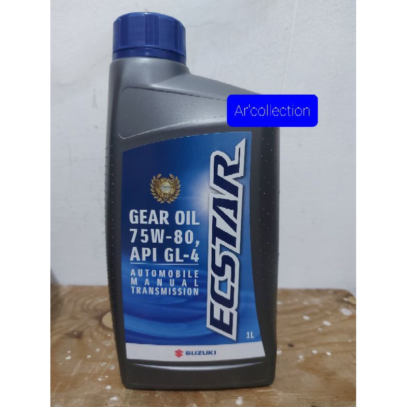 Oli transmisi manual 75w-80 ecstar / suzuki