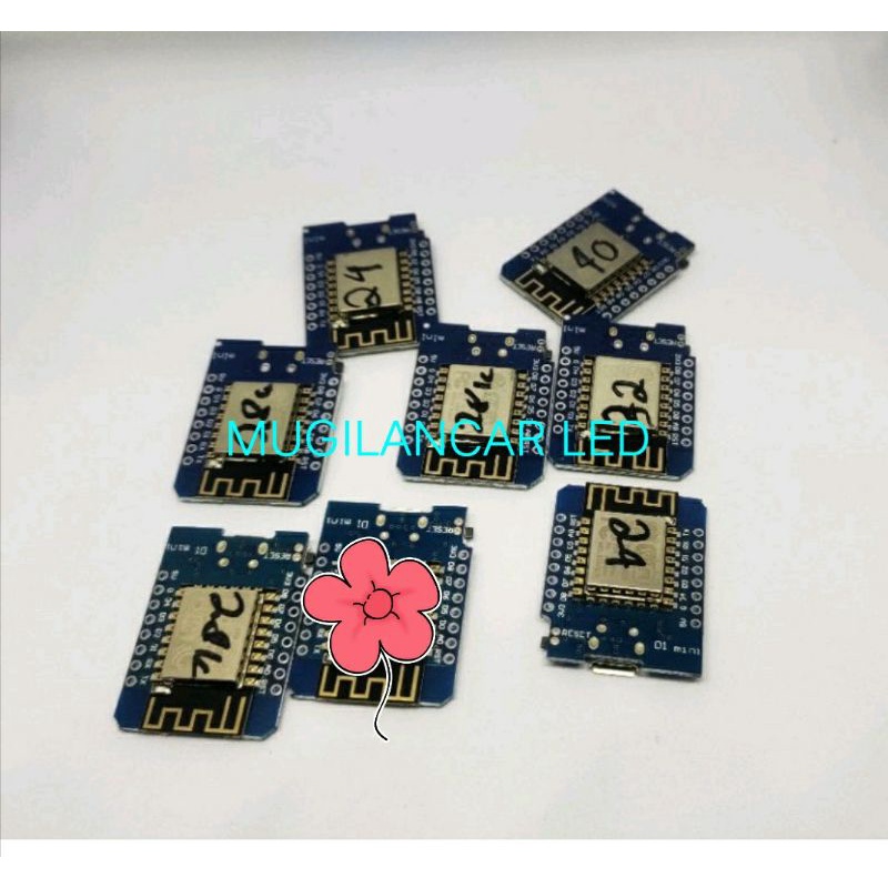 WEMOS ISI DATA PROGRAM STROBO