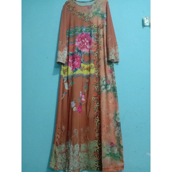 gamis bahan adem