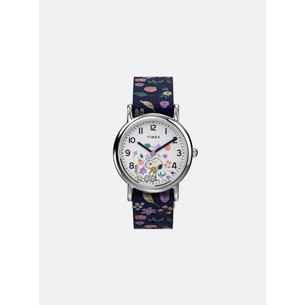 Timex Weekender x Peanuts Floral 31mm Fabric Strap Watch TW2V45900