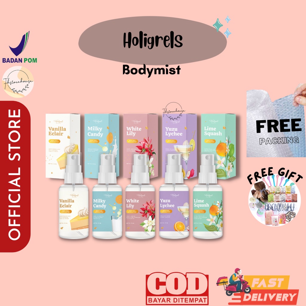 [READY SIAP KIRIM] Holigrels - Bodymist Holigrels Parfume