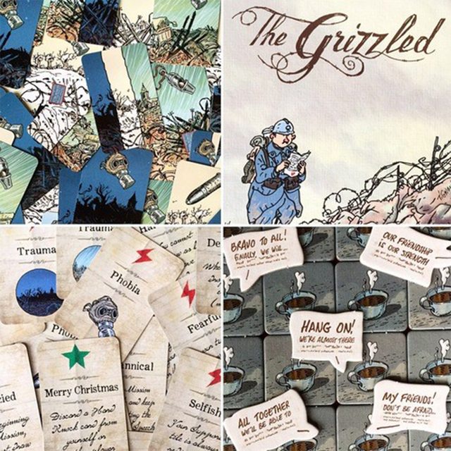 The Grizzled Board Game Board Games - BASIC DECK - READY STOCK