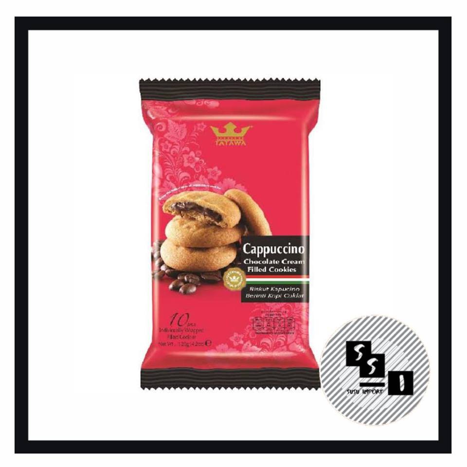 

Tatawa Cappuccino/ Cookies coffee chocolate/ biskuit coklat kopi 120g