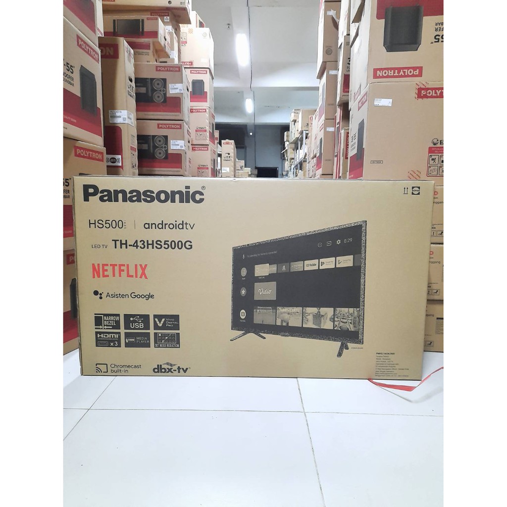 Panasonic LED Smart Android TV 43&quot; Digital Full HD TH-43LS600G 43LS600G