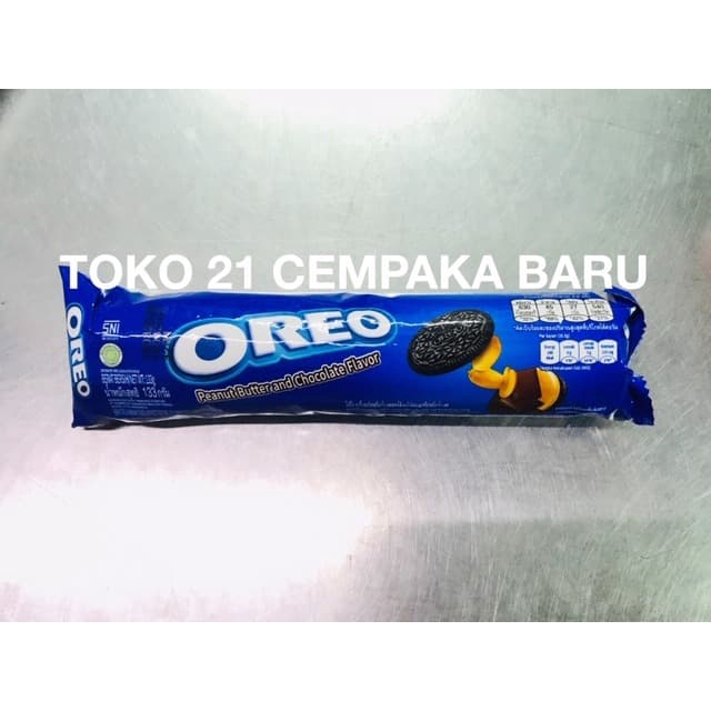 

Oreo Peanut Butter and Chocolate Flavor ROLL 119 gram | Oreo Murah Promo 119g