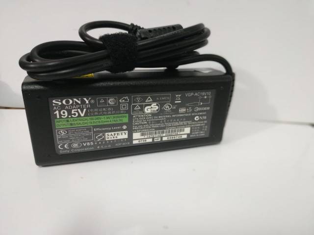 Adaptor Charger Original Laptop Sony Vaio 19.5V 4.7A