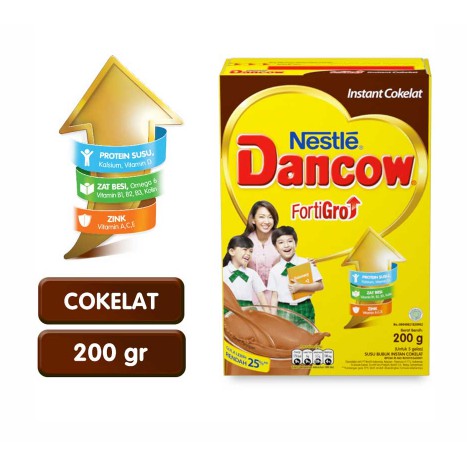 

Dancow Fortigo Instant Cokelat Box 190g